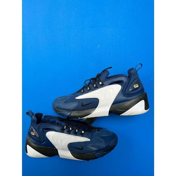 NIKE ZOOM 2K COASTAL BLUE/BLACK-WHITE SIZE MEN'S 13 [AO0269-402] - Picture 2 of 6